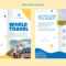 Travel Brochure Template Vectors & Illustrations For Free Download  Throughout Country Brochure Template