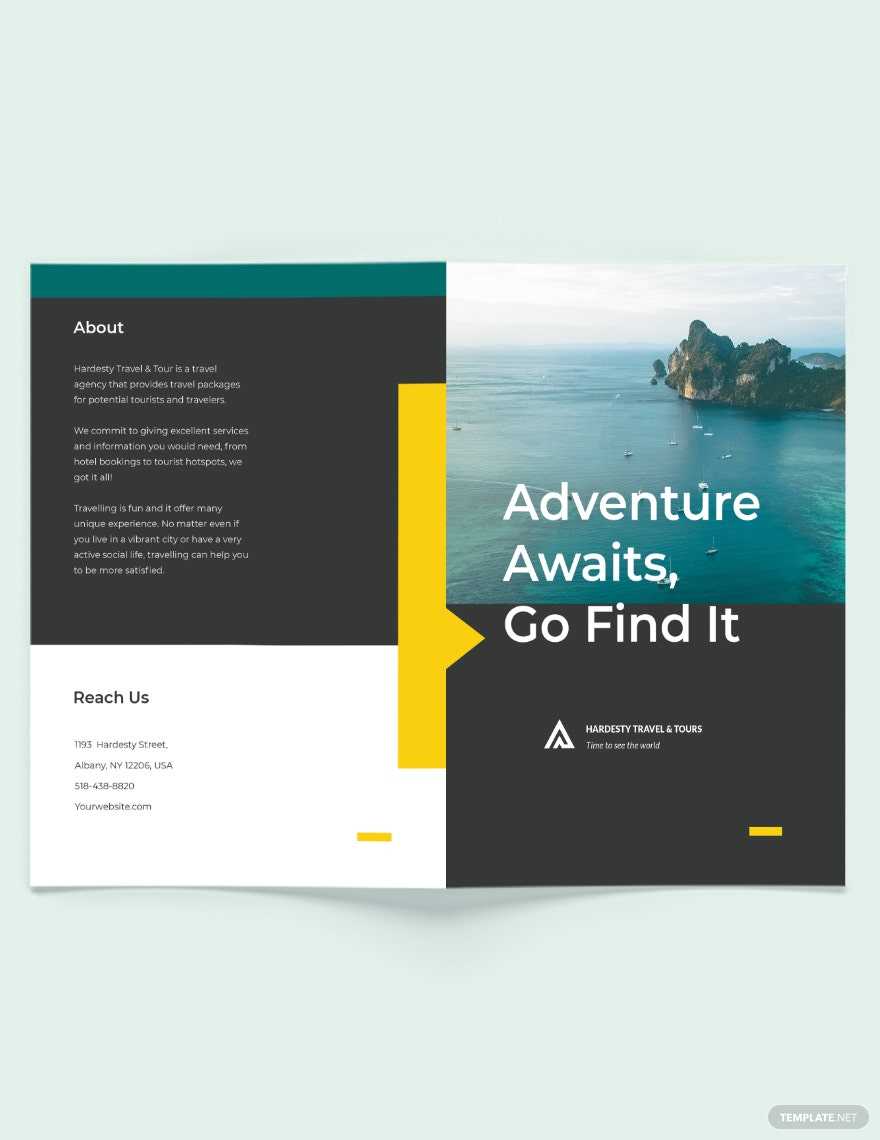 Travel Brochure Templates - Design, Free, Download Template Travel Brochure Templates - Design, Free, Download Template
