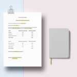 Treasurer Financial Report Template In Word, Apple Pages Regarding Treasurer Report Template