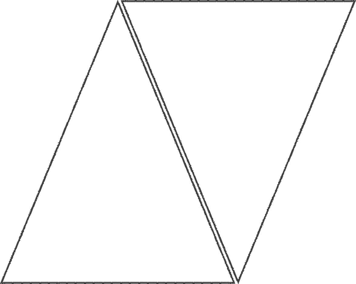 Triangle Banner Template With The Different Layout Tinamaze