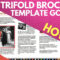 Trifold brochure template google docs