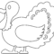 Turkey Emoji Coloring Page  Free Printable Coloring Pages Within Blank Turkey Template