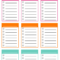 Ultimate Family Beach Vacation Packing List (Free Printable PDF  Throughout Blank Packing List Template