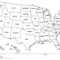 United States Map Outline Stock Illustrations – 10,10 United Throughout United States Map Template Blank