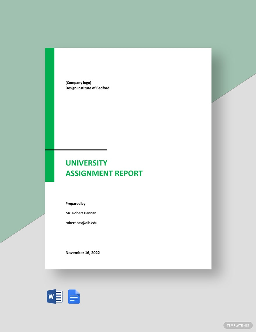 University Report Templates – Format, Free, Download  Template