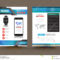 Vector Brochure Template Design For Technology Product