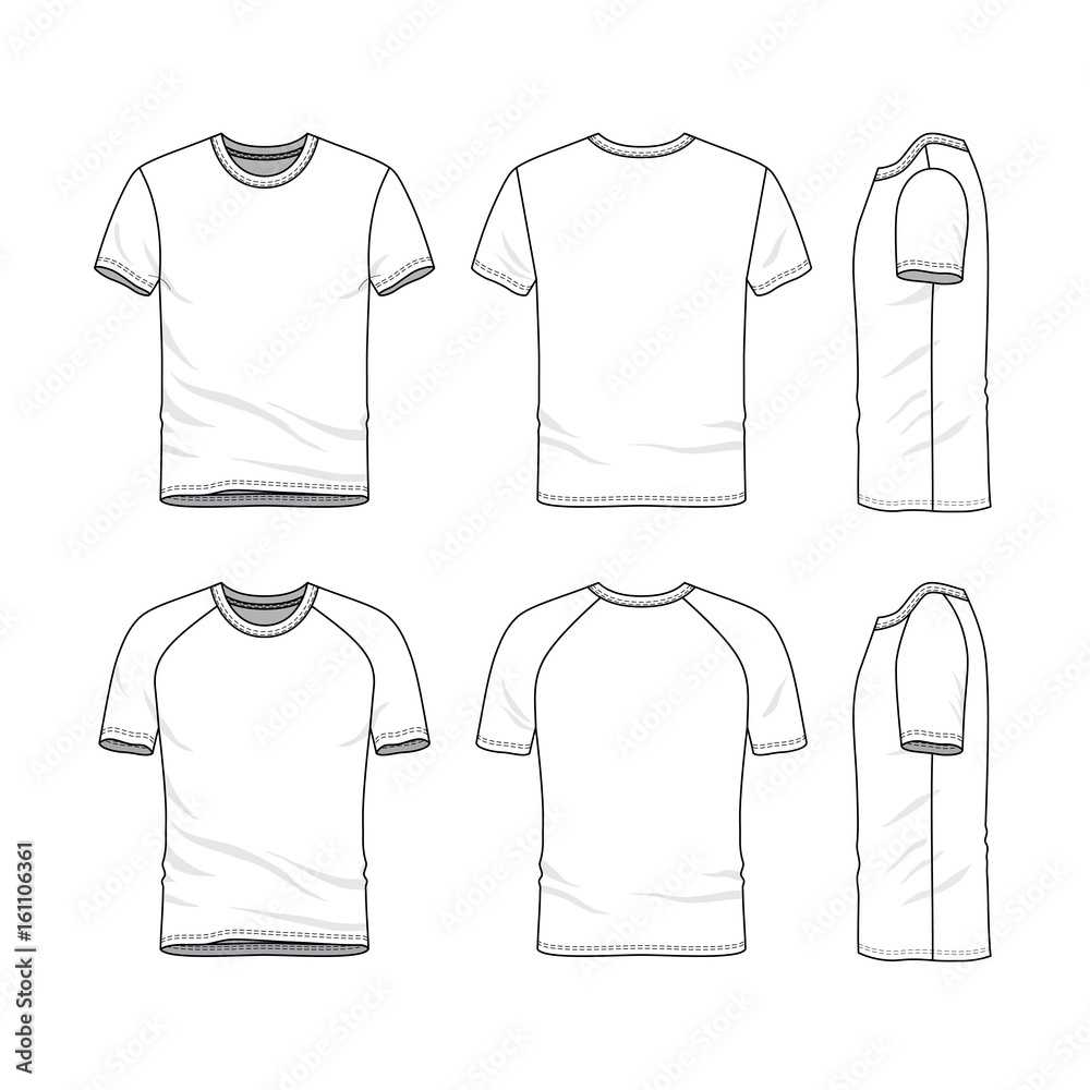 Vector Templates Of Clothing Set