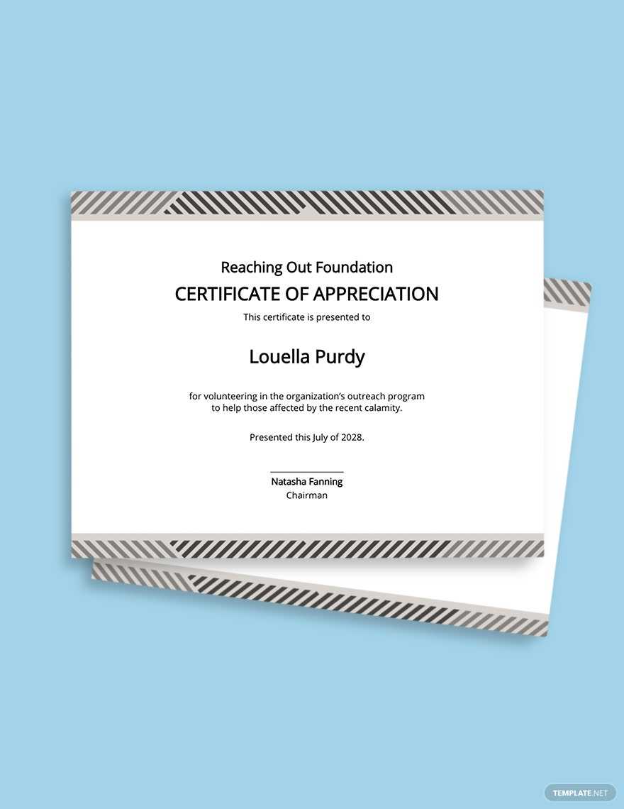 Volunteer Certificates Templates – Design, Free, Download  In Volunteer Certificate Templates