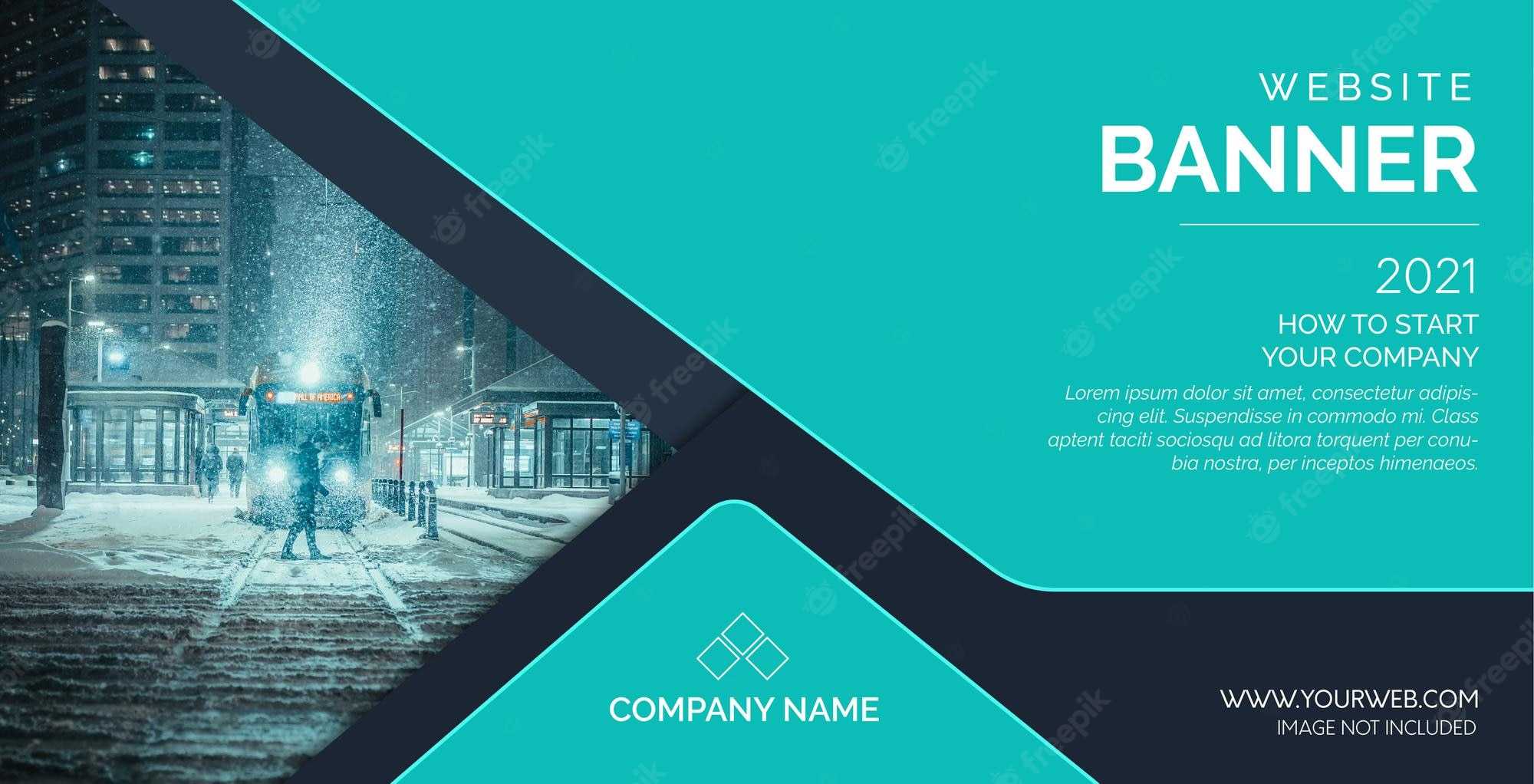 Website Banner – Free Vectors & PSD Download In Free Website Banner Templates Download