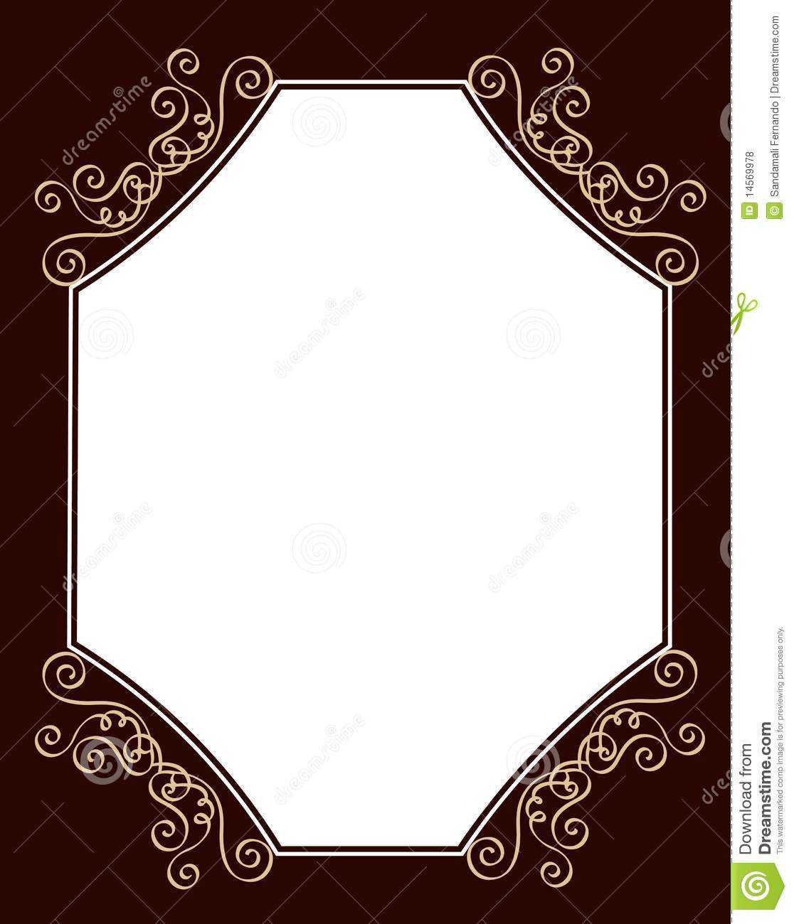 Wedding Invitation Template Stock Vector - Illustration of  For Blank Templates For Invitations