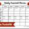 Weekly Preschool Planner Free Printable Pertaining To Blank Preschool Lesson Plan Template