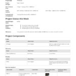Weekly Project Status Report template - Free and customisable