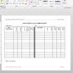 Weekly Sales Summary Report Template Inside Wrap Up Report Template