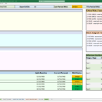 Weekly Status Report With Plan On A Page (POAP) Pertaining To Weekly Status Report Template Excel