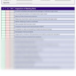 Welding Audit Checklist  Xenia Templates