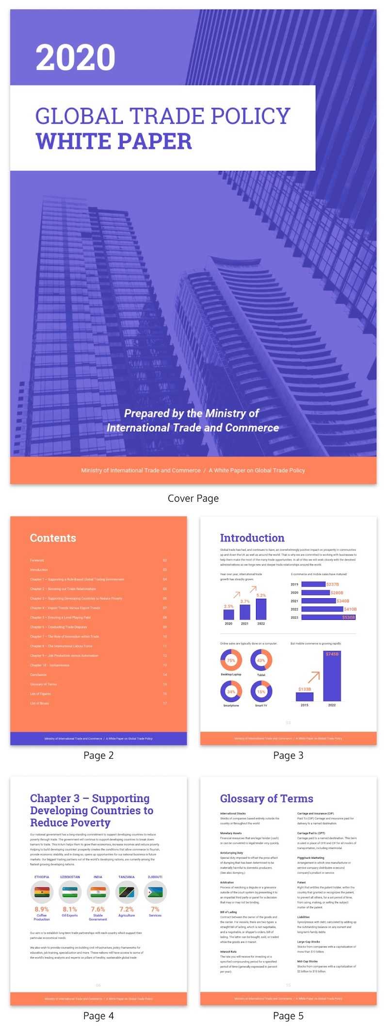 White Paper Beispiele [10+ Design Guide + White Paper Templates] With Regard To White Paper Report Template