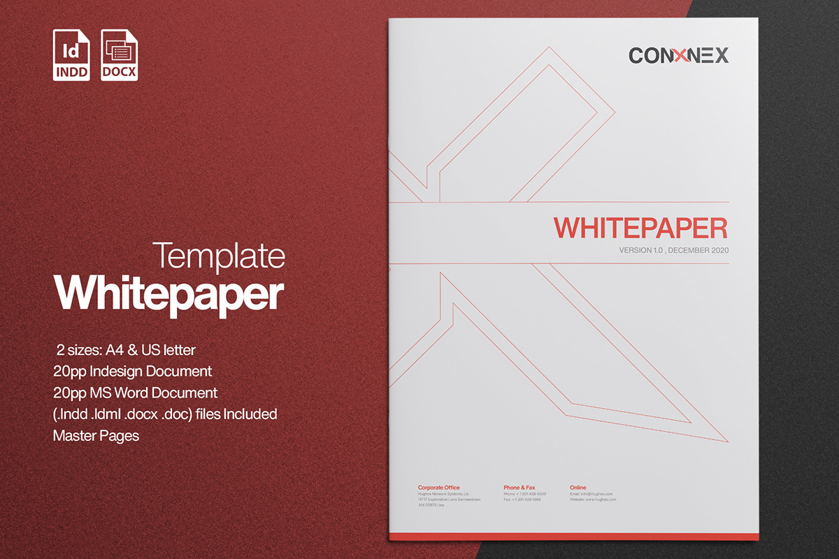White Paper Template on Behance With White Paper Report Template