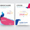 Willkommen Zurück Broschüre Flyer Design Vorlage Mit Abstraktem  With Regard To Welcome Brochure Template