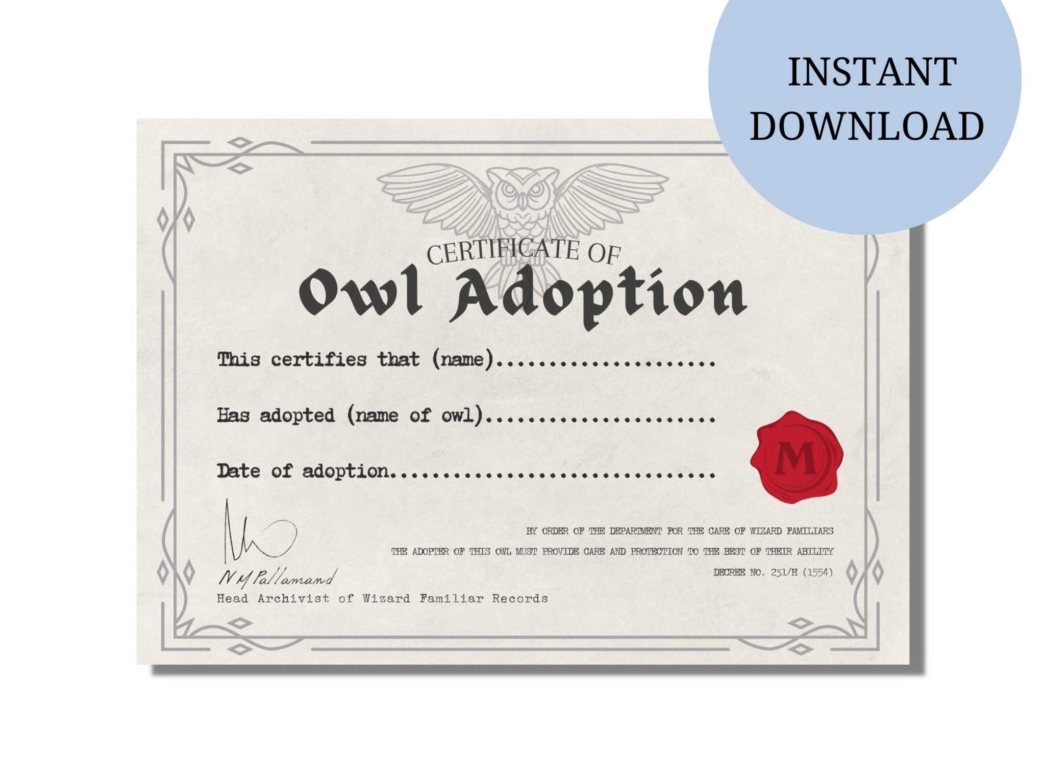 Harry Potter Certificate Template – Rebeccachulew.com