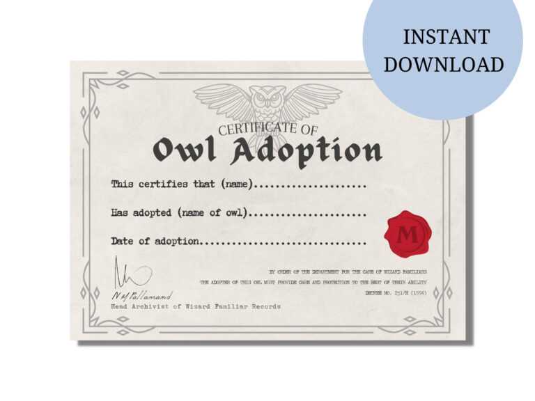 Harry Potter Certificate Template – Rebeccachulew.com
