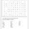 Word Search Puzzle Generator Within Blank Word Search Template Free