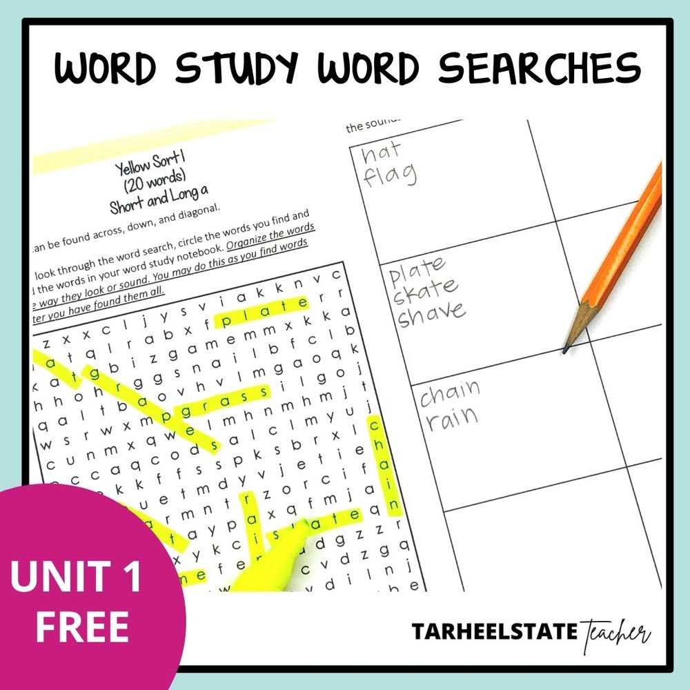 Words Their Way Free Resources for Word Study — Tarheelstate Teacher Inside Words Their Way Blank Sort Template Words Their Way Free Resources for Word Study — Tarheelstate Teacher Inside Words Their Way Blank Sort Template