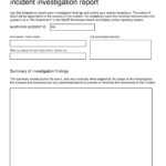 Workplace Investigation Report – 10+ Examples, Format, Pdf  Examples Inside Workplace Investigation Report Template