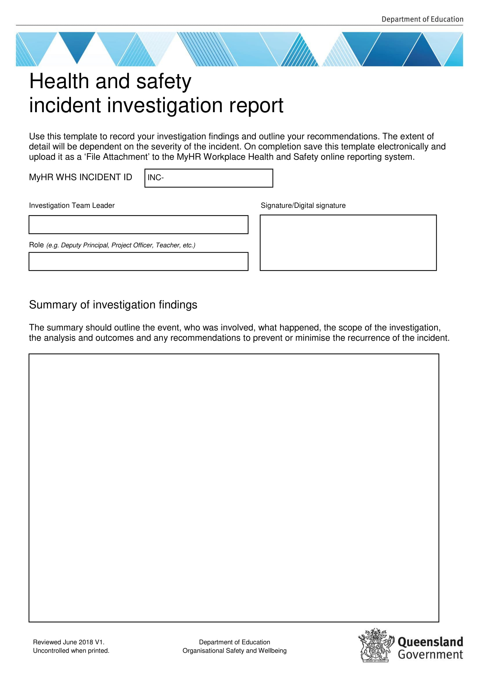 Workplace Investigation Report - 10+ Examples, Format, Pdf  Examples Inside Workplace Investigation Report Template