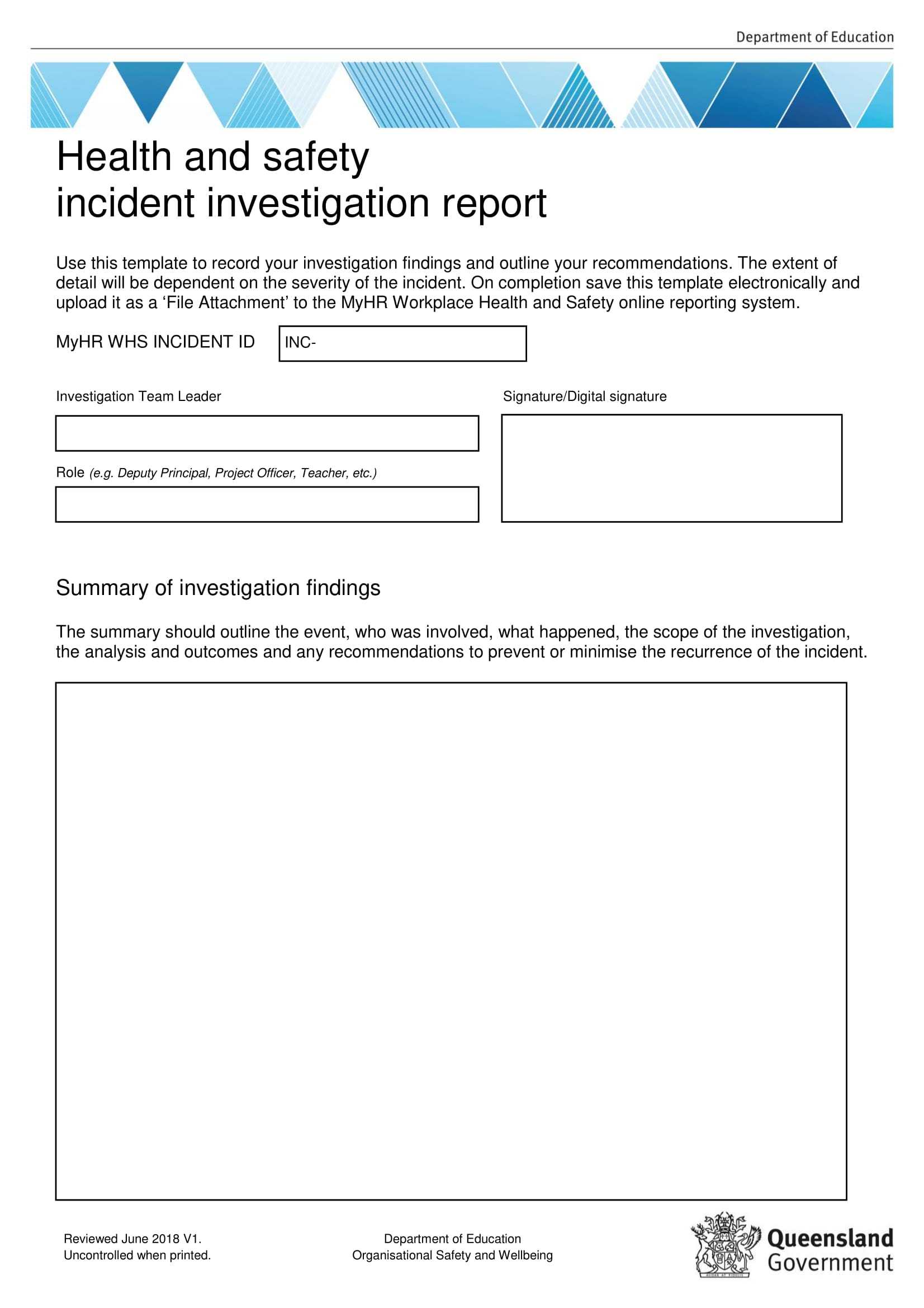 Workplace Investigation Report – 10+ Examples, Format, Pdf  Examples Inside Workplace Investigation Report Template