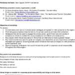 Workshops Reporting Format For Rapporteurs – PDF Free Download Pertaining To Rapporteur Report Template