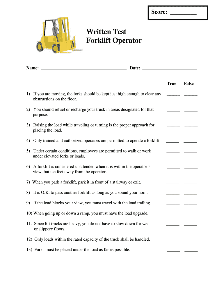 written forklift certification test: Fill out & sign online DocHub With Regard To Forklift Certification Template written forklift certification test: Fill out & sign online DocHub With Regard To Forklift Certification Template