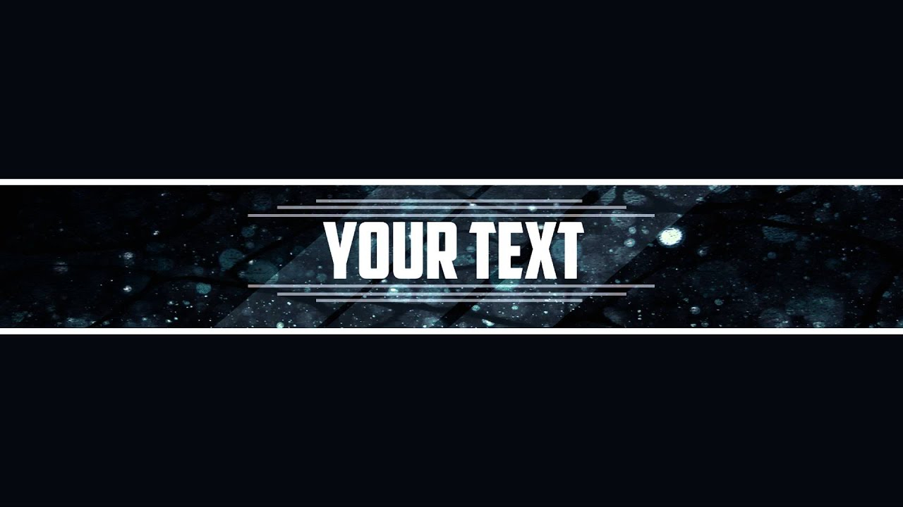 Youtube Banner Template